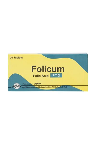 Folicum 1Mg Tab 20S