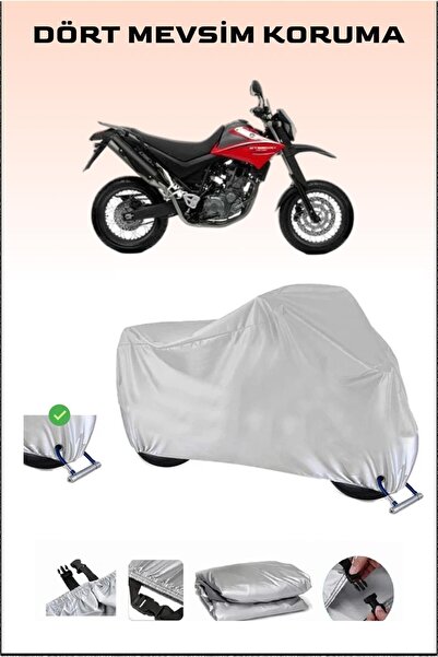 Breen Yamaha XT 660 X - مشمع دراجة نارية آمن ومقاوم للماء متوافق مع القفل