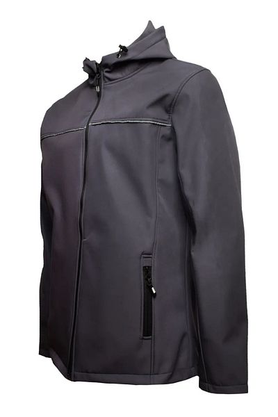 Baran Işık Παλτό με κουκούλα Softshell