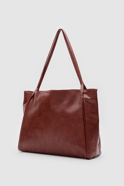 Shule Bags Oslo Bigger Shoulder Bag Μαύρη