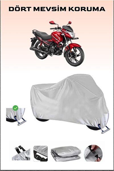 Breen Hero Ignitor 125 - قماش دراجة نارية آمن ومقاوم للماء متوافق مع القفل