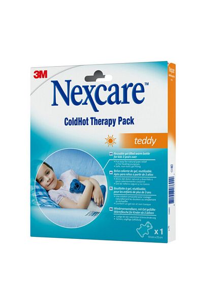 3M Nexcare Cold Hot Teddy Kids Gel, 1 Packet