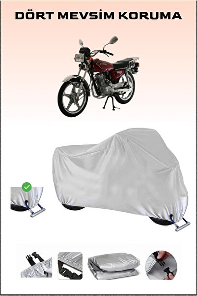 Breen Mondial 125 MG Sport - مشمع دراجة نارية آمن ومقاوم للماء متوافق مع القفل