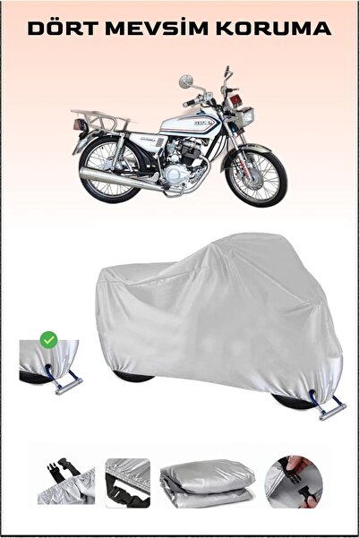 Breen Kuba Cheetah 180R - مشمع دراجة نارية آمن ومقاوم للماء متوافق مع القفل