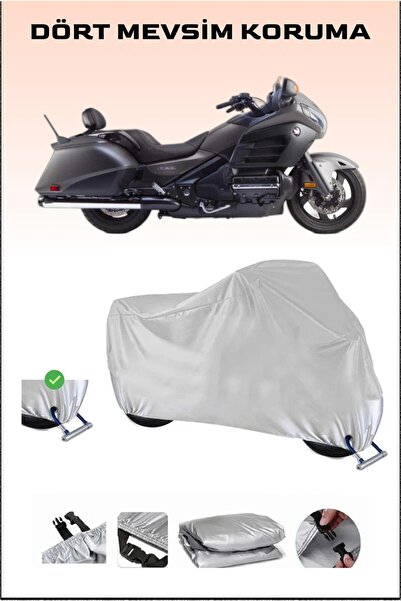 Breen Honda Goldwing F6B - مشمع دراجة نارية آمن ومقاوم للماء متوافق مع القفل
