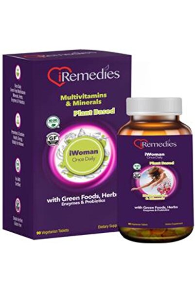 iremedies الفيتامينات والمعادن المتعددة للنساء، 90 قرصًا يوميًا