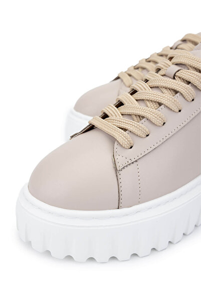 Tamer Tanca Kadın Deri/Suni Nude Sneakers & Spor Ayakkabı