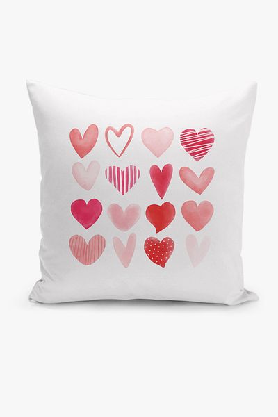 Filamente New Year Christmas Pattern Double Sided Digital Printed Throw Pillow Cover