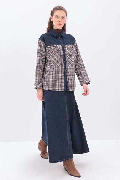 ALLDAY Mint-Orange 1-Lumberjack Jacket