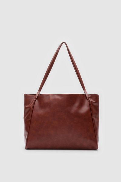Shule Bags Oslo Bigger Shoulder Bag Μαύρη