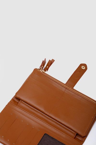 Shule Bags Mary Portfolio - Tan Wallet