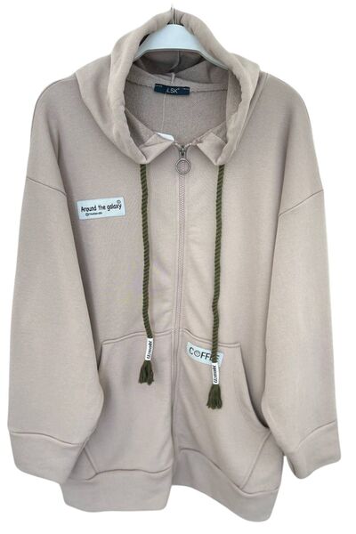 Lsk سترة القهوة النسائية 6546