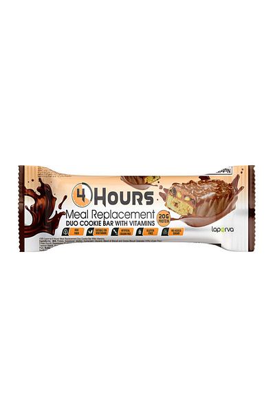 Laperva 4 Hour Meal Replacement Duo Cookie Bar 90G
