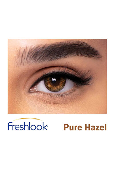 freshlook مزيج الألوان الشهري 2S (بني بندقي نقي)