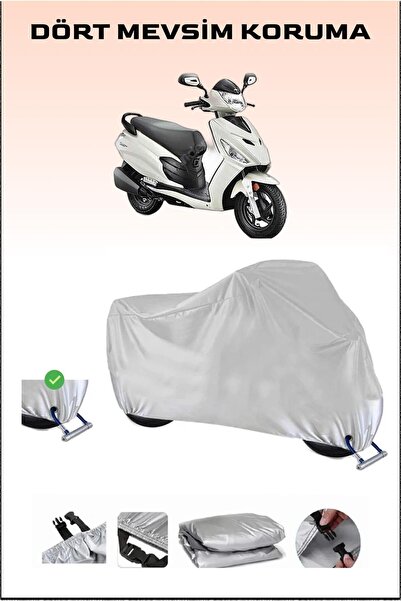 Breen Hero Dash 110i - قماش مشمع للدراجات النارية متوافق وآمن ومقاوم للماء