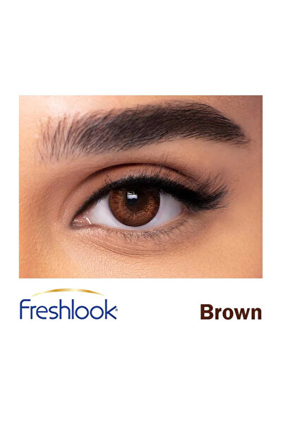 freshlook مزيج الألوان الشهري 2S (بني)