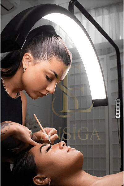 Everest Grup Ay Lamba Led 28inç Video Işığı Yarım Ay Kumandalı Dolgu Işık Kal...