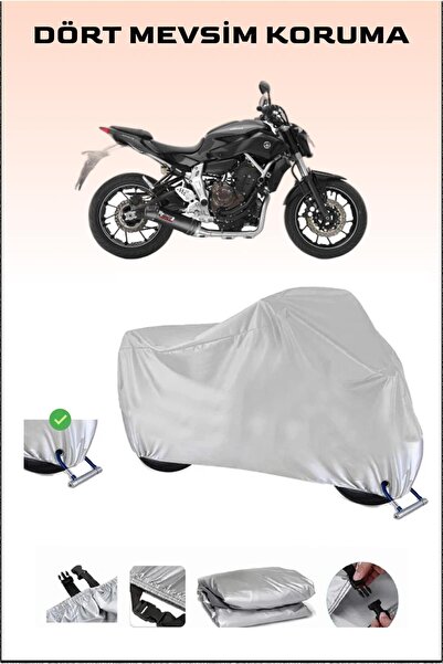 Breen قفل متوافق مع Yamaha MT-07 - مشمع دراجة نارية متين آمن ومقاوم للماء
