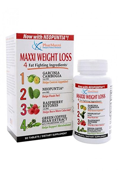 PHARMAXXI Maxxi Weight Loss 4 Supplements, 90 Tablets