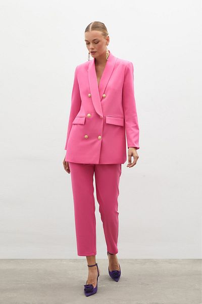 Sateen Corsage Detailed Trousers