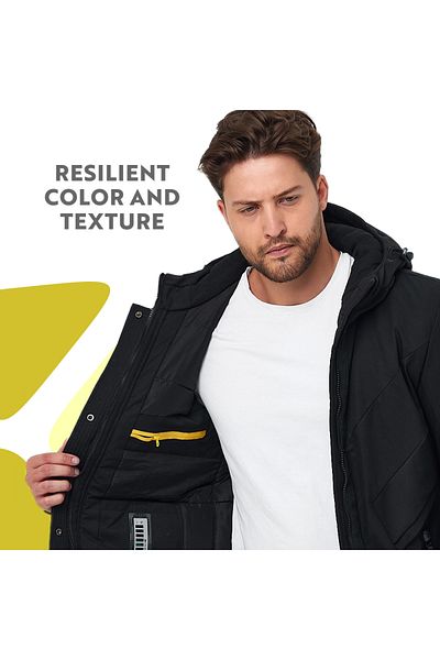 Rodi Jeans Herren Kapuzenmantel, Winterjacke Herrenmantel Wasserdichtes Luxusdesign, Warme Jacke für Männer