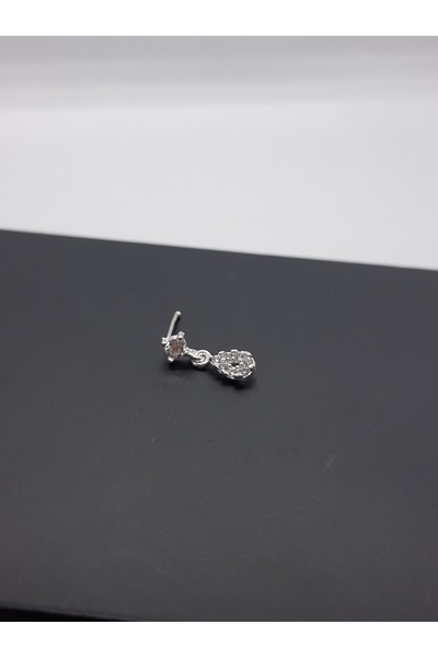 Set 925 Ayar Gümüş Sallantılı Zirkon Taşlı Hızma