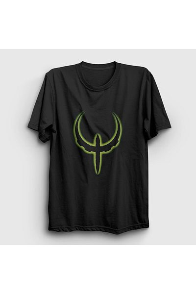 Presmono Quake 4 IV Unisex Μαύρο T-Shirt - 511430 ττ