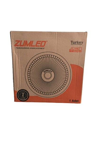 ZMR Zumled Şarjlı Ledli Sensörlü Armatür 1200lm Saat Kitli