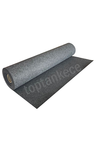 garaccu Metrelik Ince Keçe Kumaş 1 Mm Antrasit - 1 Metre (100X100 CM), Koyu G...
