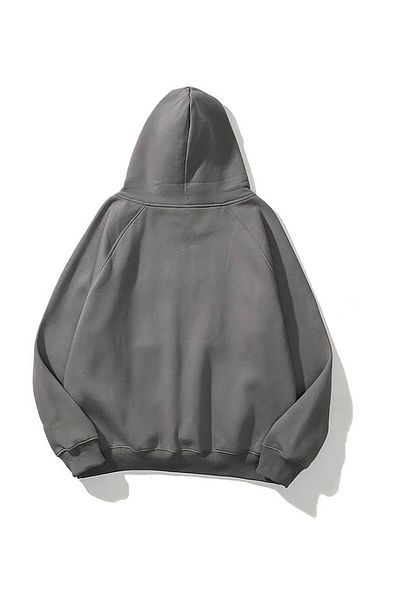 The Champ Clothing Kemal Atatürk 10 Νοεμβρίου Printed - Smoked Unisex Fleece Hoodie φούτερ