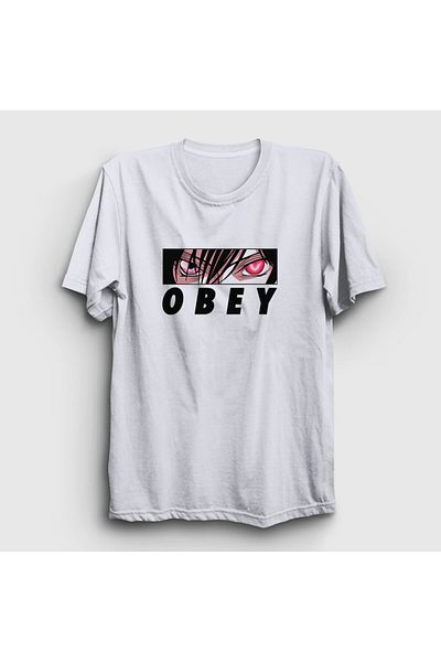 Presmono Μπλουζάκι Unisex Λευκό Anime Code Geass Lelouch 512800 ττ