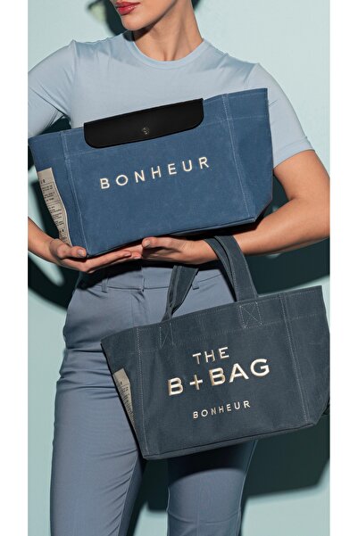 Bonheur Clutch+Bag N°6  - Parisian Blue