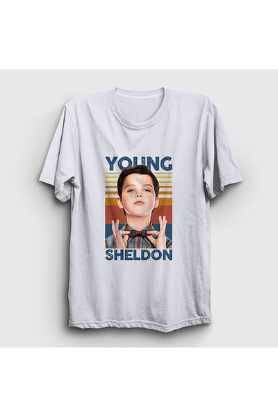 Presmono Μπλουζάκι Unisex White Sheldon Cooper TV Series 507920 ττ