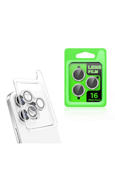 Vip Case iPhone 16 Pro Ve 16 Pro Max Uyumlu Premium Kalite Kamera Mercek Lens...