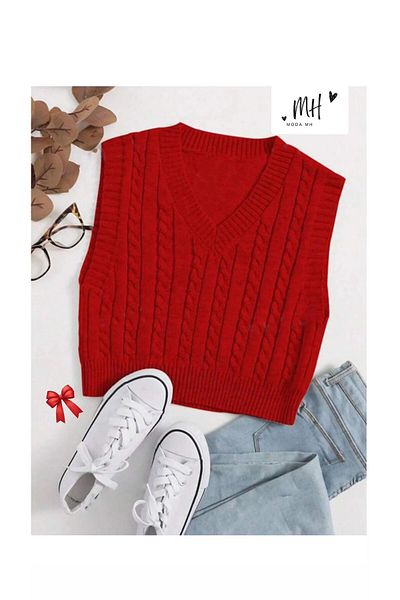 moda mh Women's Hair Knitting Crop Cutter