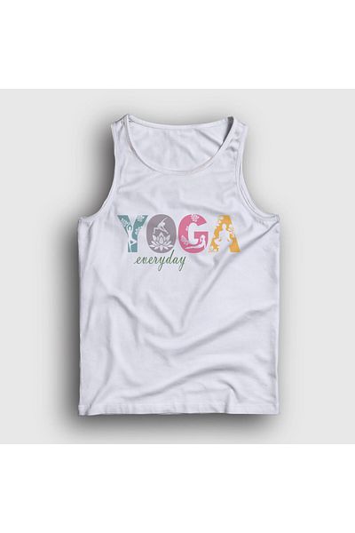 Presmono Tricou alb unisex pentru meditație zilnică cadou pentru yoga 508402 tt