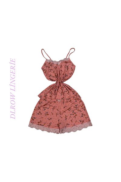 DLROW Women's Lace Shorts Singlet Set