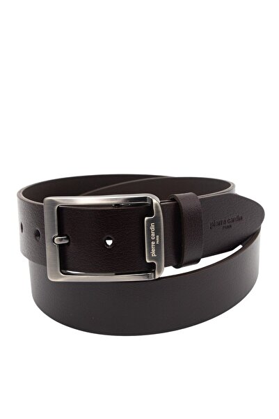 Pierre Cardin Кафяв кожен мъжки колан Pc-3100K6Z