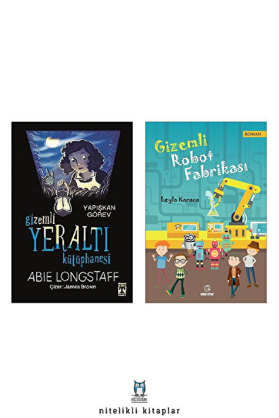 Timaş Çocuk Gizemli Yeraltı Kütüphanesi Yapışkan Görev - Gizemli Robot Fabrikası