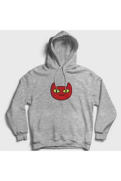 Presmono Φούτερ με κουκούλα Unisex Grey Marceline's Cat Gift Cat 511887 ττ