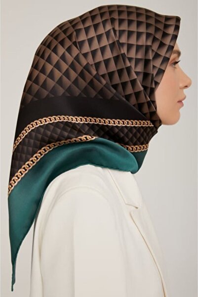 Armine Sura 8834DS-55 Шовковий шарф - Ностальгічний дизайн