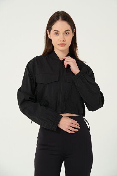 eva clothing Kadın Beli Ayarlanabilir Çift Cepli Ceket 1234684eva-1