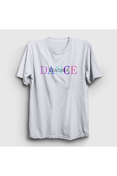 Presmono Μπλουζάκι Unisex White Dance Teacher Δώρο για Δάσκαλο Χορού 507640 ττ