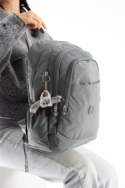 Lifonbag Ženska vodootporna ruksak i školska torba od naborane tkanine sa viš...