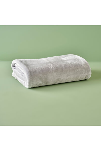 Bella Maison Blanket Shelly Wellsoft Double Light Grey (200X220 cm)