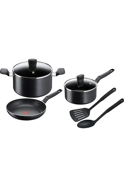TEFAL Cookware Set of 5 Pieces |   Super Cook |   Frypans