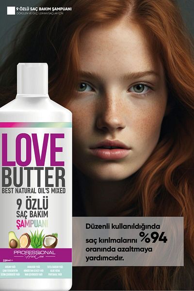 LOVE BUTTER 9 Essence Anti Hair Loss Fast Hair Growth Loss Late Growth Hair Repairing Nourishing Shampoo