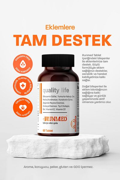 Quality Life Runmed Glucosamine Chondroitin Type 2 Collagen D3 K2 Glucosamine Chondroitin Msm Glucosamine Collagen