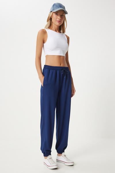 Happiness İstanbul Dámské tepláky Navy Modal - En00617