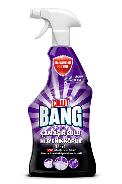 Cillit Bang Çamaşır Sulu Hijyenik Köpük Banyo Sprey 750 ml